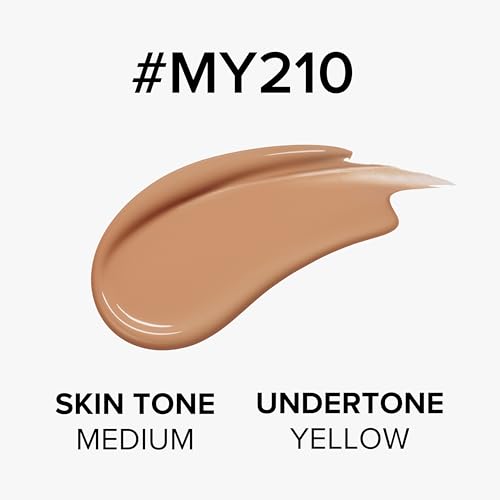 Beauty of Joseon shade MY210 shown as medium skin tone with a yellow undertone