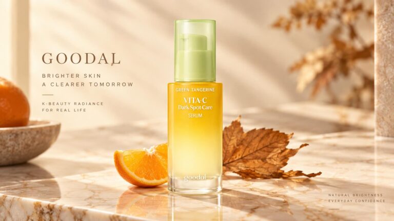 Goodal Green Tangerine Vita C Serum: The September Brightening Protocol for Summer Skin Damage